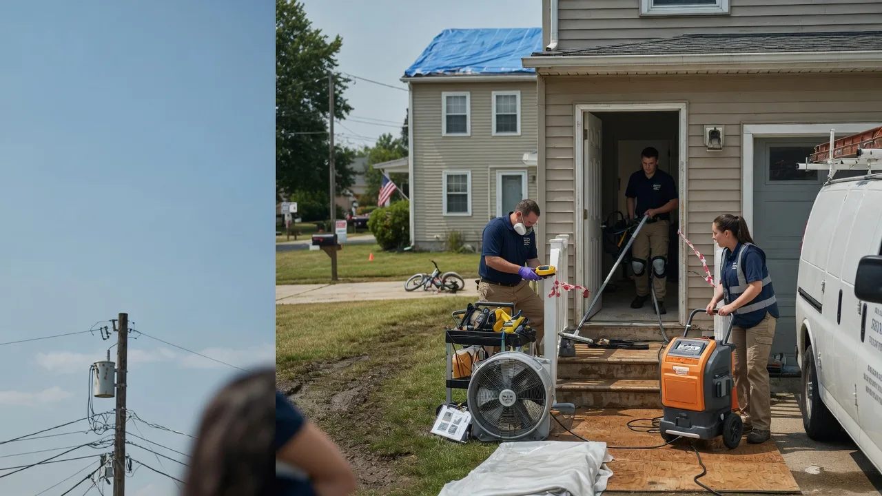 Water Damage Repair in Gause, TX near me